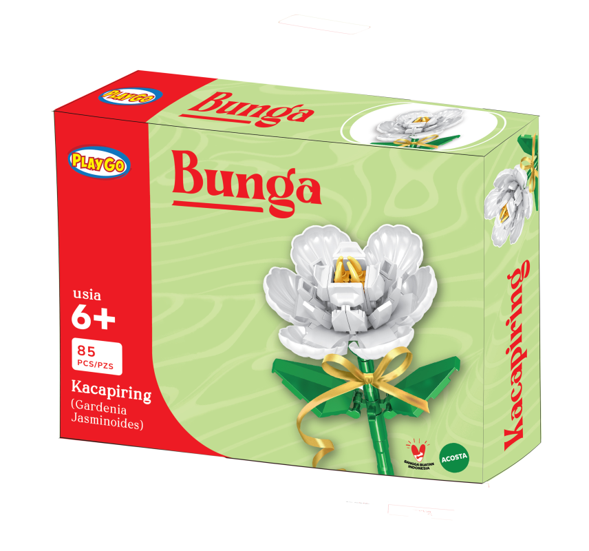 Play Go Bunga Kacapiring Packaging