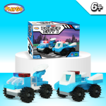 Varian Funblox Playgo Police City Mainan Lego Susun Rakit Bongkar Pasang Satu Set Mobil Polisi Mainan Mobil Mobilan Anak Laki-Laki Cowok Toys