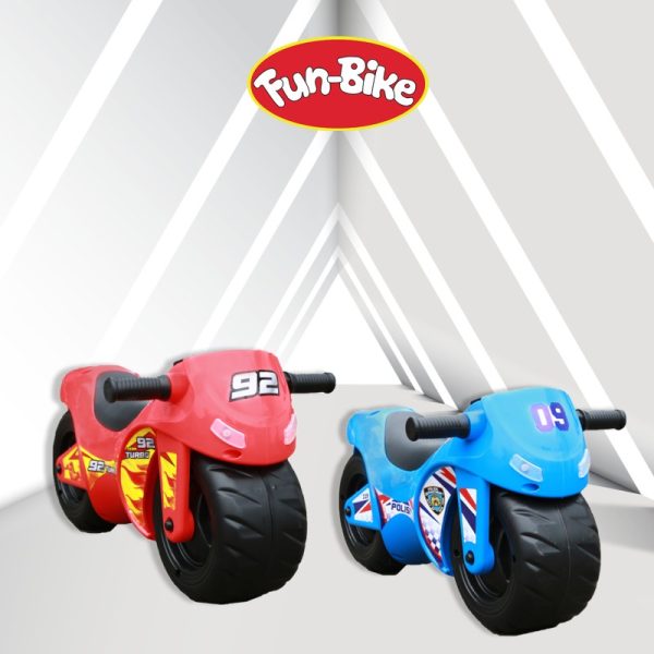 mainan ride on motor balap funbike mainan tunggang dorong