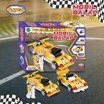 Mainan Brick Playgo Lego Mobil Balap