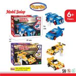 Mainan Brick Playgo Lego Mobil Balap