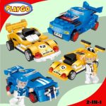 Mainan Brick Playgo Lego Mobil Balap