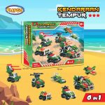 Mainan Block Rakit Kendaraan Tempur Playgo