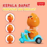 Motor Mainan Vespa Mini Ditekan Jalan Press and Go Cotton Hadiah Anak Toy