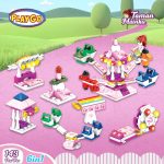 Playgo Taman Mainku Mainan Brick Part Nano Block Perempuan Anak Balok Toys