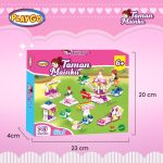 Dimensi Playgo Taman Mainku Mainan Brick Part Nano Block Perempuan Anak Balok Toys
