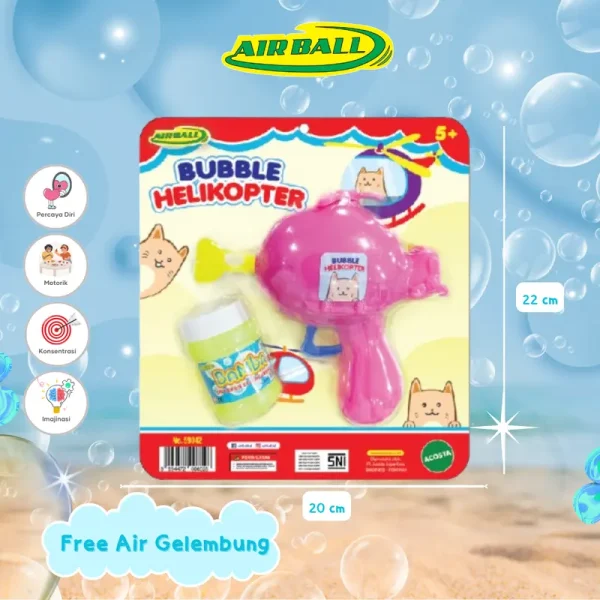BUBBLE HELIKOPTER MAINAN BALON ANAK