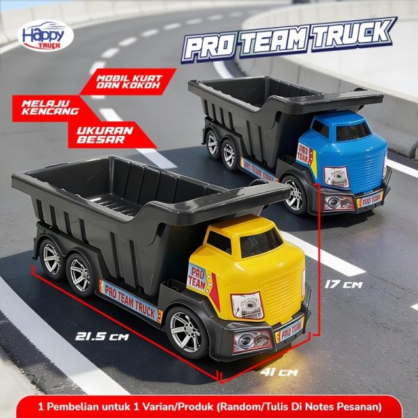 pro team truck happy truck