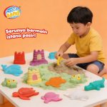 Mainan Anak 3 Tahun pasir ajaib Magic Sand Istana Pasir