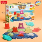 Mainan Anak 3 Tahun pasir ajaib Magic Sand Istana Pasir