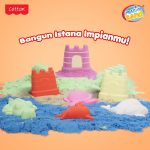 Mainan Anak 3 Tahun pasir ajaib Magic Sand Istana Pasir