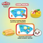 Mainan lilin plastisin cetakan siomay fundoh
