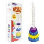 Mainan Stacking Toys Ring Spin Wheel Lancip