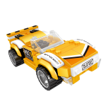 master balap mobil playgo mainan lego anak cowok kuning