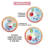 Lilin Mainan Edukasi Happy Cool cetakan panci panggangan
