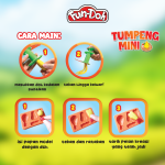 Lilin Mainan Kreasi Fundoh Tumpeng Mini
