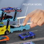 Mainan anak mobil tingkat happy truck detail