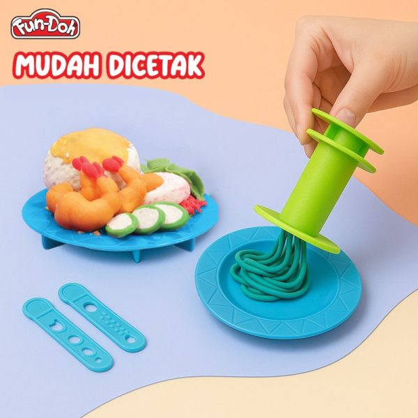 Mainan Edukasi Anak Makanan Nasi Padang Fundoh