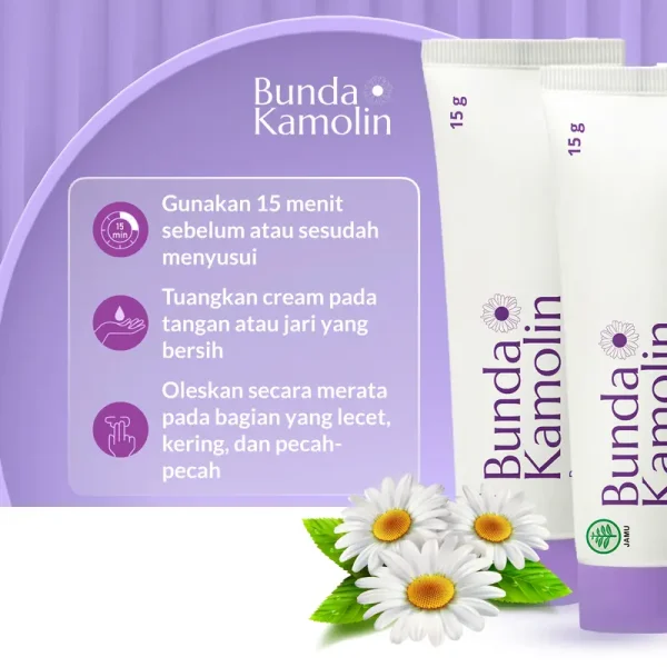 Nipple cream Bunda Kamolin Menyusui