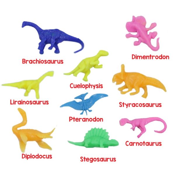 Dino Warna Cotton Mainan Anak Dinosaurus