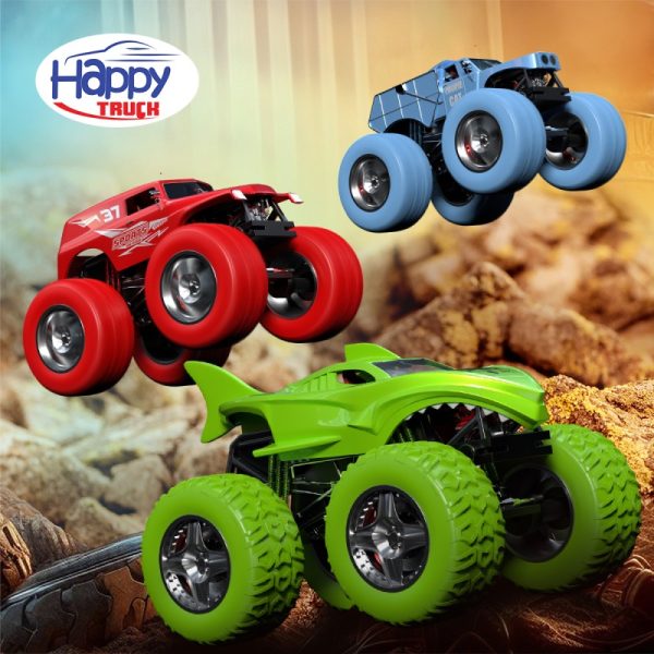 Mainan Mobil-Mobilan Combat Happy Truck Bisa Lompat