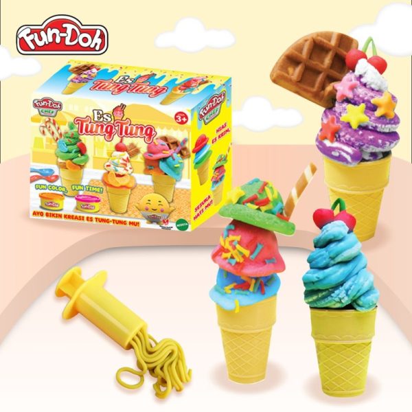 Mainan Edukasi Anak Fundoh Es Krim Tung Tung