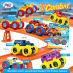 Mainan Happy Truck Mobil Combat Kendaraan Anak Cowok Mobil-Mobilan Tanpa Baterai Free Wheel