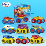 Mainan Happy Truck Mobil Combat Kendaraan Anak Cowok Mobil-Mobilan Tanpa Baterai Free Wheel