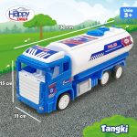 City Police Happy Truck Mobil Truk Jumbo Mainan