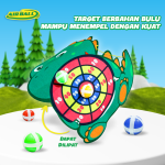 Target Bola Airball Mainan Lempar Bola Dinding Lempar Bola Panah Papan Dart Board Gajah Hewan Olahraga