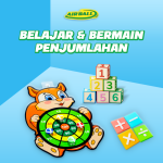 Target Bola Airball Mainan Lempar Bola Dinding Lempar Bola Panah Papan Dart Board Gajah Hewan Olahraga