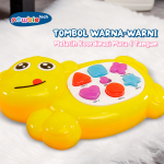 Edu fun Animal Newbietech Mainan Musik Bayi Hewan Gajah Sapi Efek Lampu dan Suara Belajar Edukasi Hadiah Toys