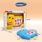 Edu fun Animal Newbietech Mainan Musik Bayi Hewan Gajah Sapi Efek Lampu dan Suara Belajar Edukasi Hadiah Toys