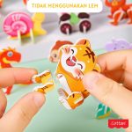 PUZZLE 3D DIY Foam Mainan Edukasi Jigsaw Edukasi Anak Games Toys