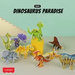 PUZZLE 3D DIY Foam Mainan Edukasi Jigsaw Edukasi Anak Games Toys