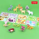 PUZZLE 3D DIY Foam Mainan Edukasi Jigsaw Edukasi Anak Games Toys
