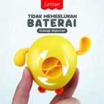 Cotton SAHABAT AIR Mainan Mandi Bayi Anak Kura Kura Paus Berenang Turtle Swimming Hewan