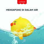 Fitur Cotton SAHABAT AIR Mainan Mandi Bayi Anak Kura Kura Paus Berenang Turtle Swimming Hewan