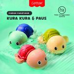 Fitur Cotton SAHABAT AIR Mainan Mandi Bayi Anak Kura Kura Paus Berenang Turtle Swimming Hewan
