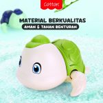 Fitur Cotton SAHABAT AIR Mainan Mandi Bayi Anak Kura Kura Paus Berenang Turtle Swimming Hewan