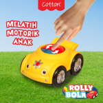 Fitur Mainan MOBIL ROLLY BOLA Mobil Mobilan Anak Edukasi Bayi Tanpa Baterai Baby Toys COTTON