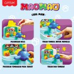 Mainan Tembak Bola Boneka Mini Mesin Capit Seperti Timezone dengan Musik & Lampu Arcade MAOMAO COTTON
