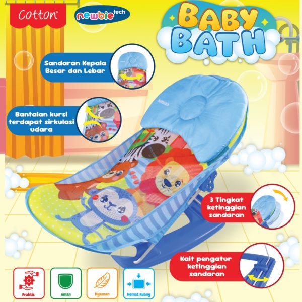 Fitur Kursi Mandi Bayi Baby Bath Newbietech Premium Baby Bather