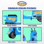 Jual Brick Creator Motorcycle Vespa Playgo Vespy Block Motor Pajangan