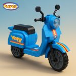 Jual Brick Creator Motorcycle Vespa Playgo Vespy Block Motor Pajangan