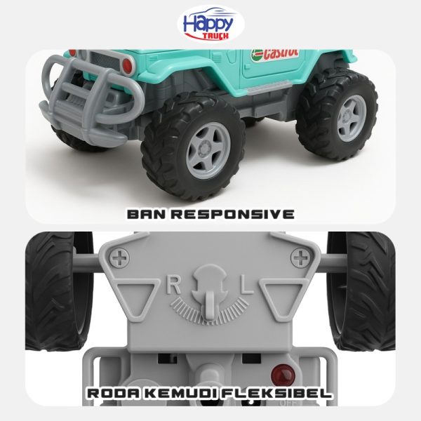 Jual Mobil Remot Kontrol (Mobil RC) Happy Truck tahan banting dan kuat dengan harga termurah