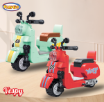 Jual Brick Creator Motorcycle Vespa Playgo Vespy Block Motor Pajangan