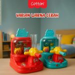Mainan Tembak Bola Boneka Mini Mesin Capit Seperti Timezone dengan Musik & Lampu Arcade MAOMAO COTTON