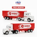 Jual Mainan Truck Container Box Miniatur Diecast Truk Truk KONTAINER Ekspedisi TANGKI JUMBO Kado Toy HAPPY TRUCK Bisa Lepas Pasang