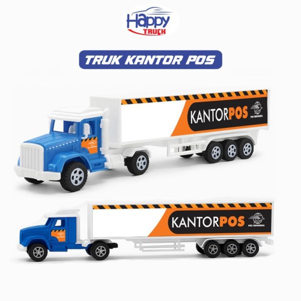 Jual Mainan Truck Container Box Miniatur Diecast Truk Truk KONTAINER Ekspedisi TANGKI JUMBO Kado Toy HAPPY TRUCK Bisa Lepas Pasang